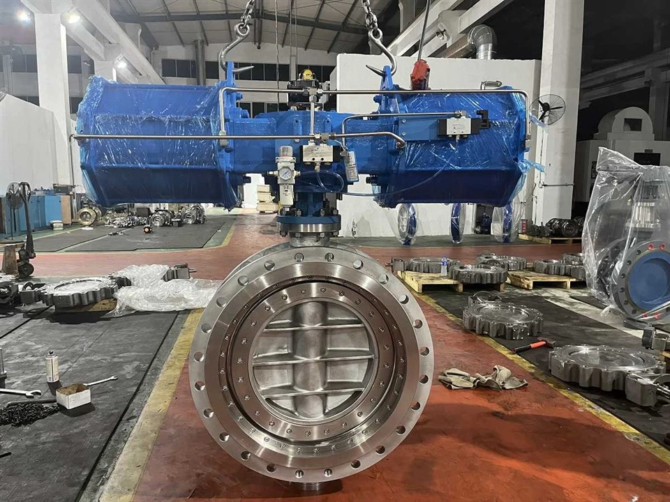 Hard-On-Hard Sealing Butterfly Valve